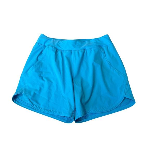 Lands End Swim Shorts, Teal/Blue, size women's 10, NWOT. - Picture 1 of 8